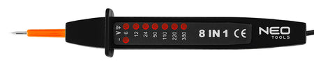 Multifunkčný tester napätia 8 v 1 AC/DC 6-380 V od NEO TOOLS nájdeš na naravis.sk