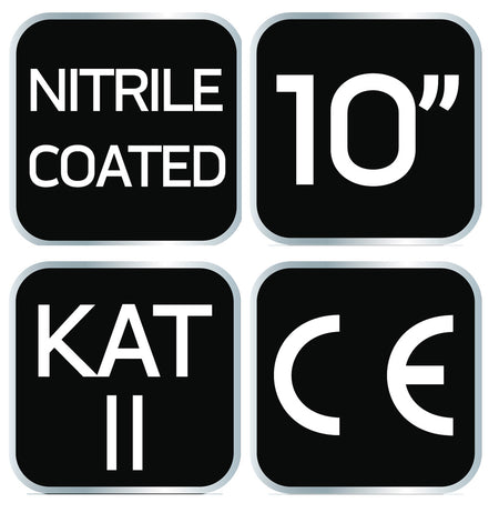 Pracovné rukavice, polyester s nitrilovým povlakom (pieskové),4131X, veľkosť 10 od NEO TOOLS nájdeš na naravis.sk