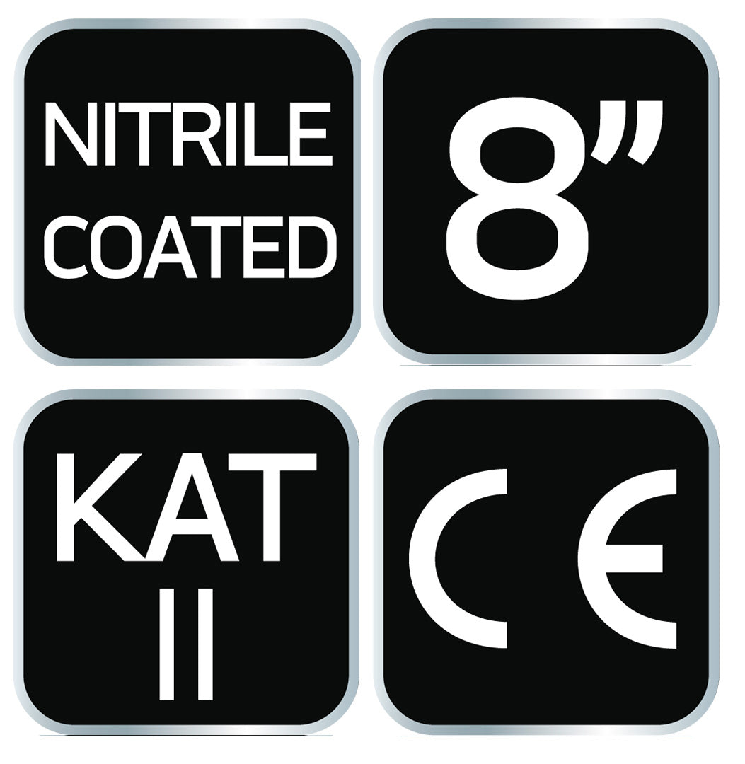 Pracovné rukavice, polyester s nitrilovým povlakom (pieskové),4131X, veľkosť 8 od NEO TOOLS nájdeš na naravis.sk