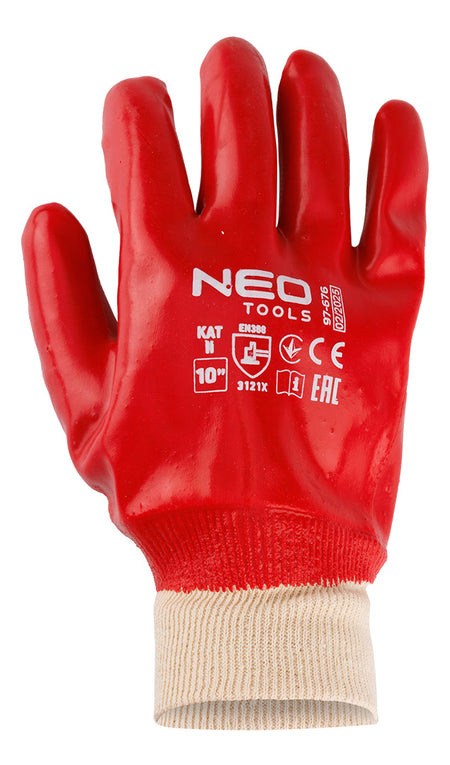 Pracovné rukavice, bavlnené s PVC povlakom, 3121X, veľkosť 10 od NEO TOOLS nájdeš na naravis.sk