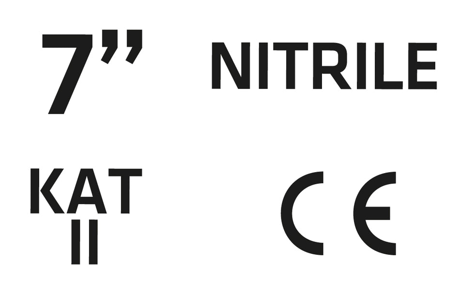 Záhradné rukavice potiahnuté nitrilom, veľkosť 7" od VERTO nájdeš na naravis.sk