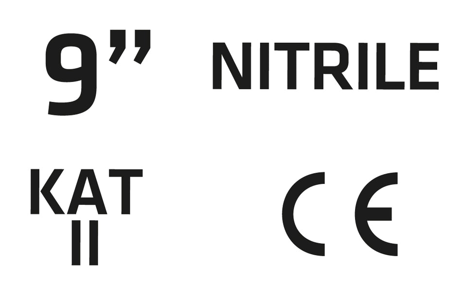 Záhradné rukavice potiahnuté nitrilom, veľkosť 9" od VERTO nájdeš na naravis.sk