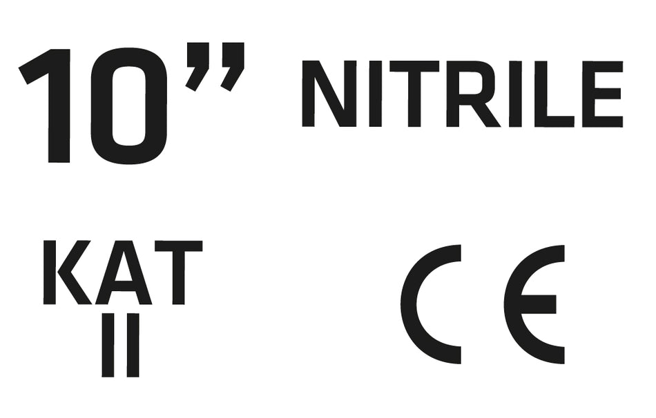 Záhradné rukavice potiahnuté nitrilom, veľkosť 10" od VERTO nájdeš na naravis.sk