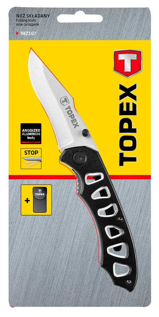 Zatvárací nôž s poistkou od TOPEX nájdeš na naravis.sk