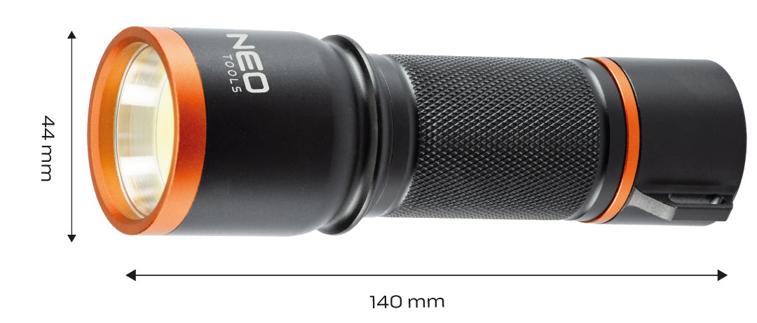 Batériová baterka 3xAA 200 lm COB LED od NEO TOOLS nájdeš na naravis.sk