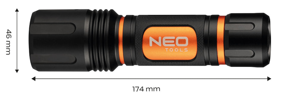 Baterka 6xAA 1500 lm CREE XHP50.2 LED od NEO TOOLS nájdeš na naravis.sk