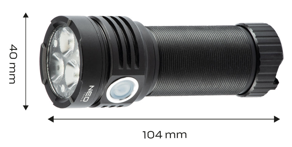 USB dobíjateľná baterka 3300 lm OSRAM P9 LED od NEO TOOLS nájdeš na naravis.sk