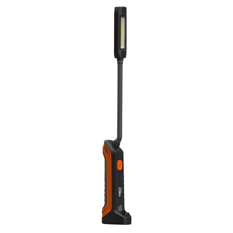 Dobíjacia dielenská lampa 400 lm COB + baterka od NEO TOOLS nájdeš na naravis.sk