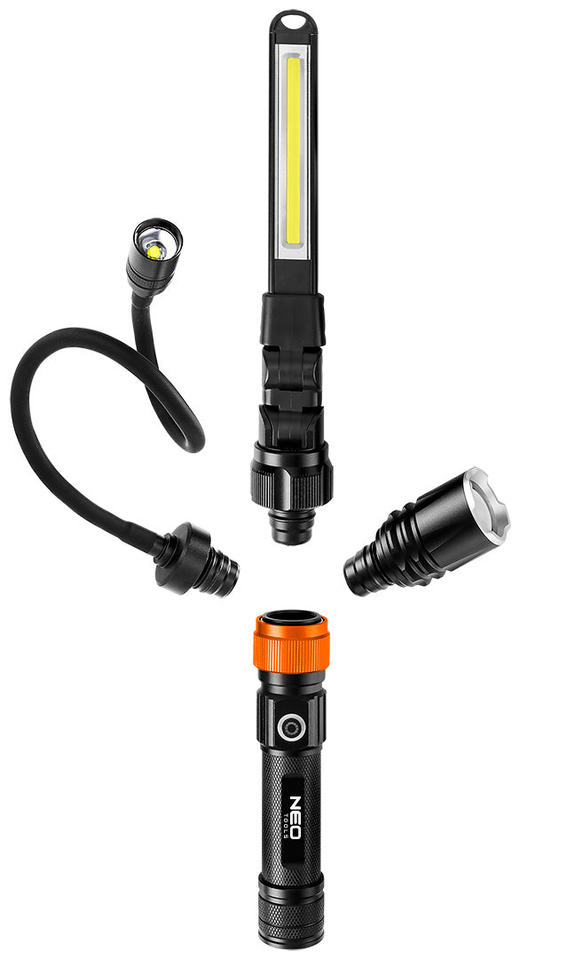 Lampa 3 v 1 od NEO TOOLS nájdeš na naravis.sk