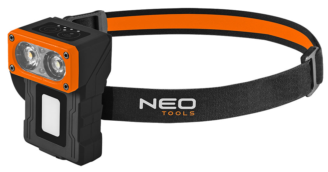 500lm dobíjací svetlomet so základňou od NEO TOOLS nájdeš na naravis.sk