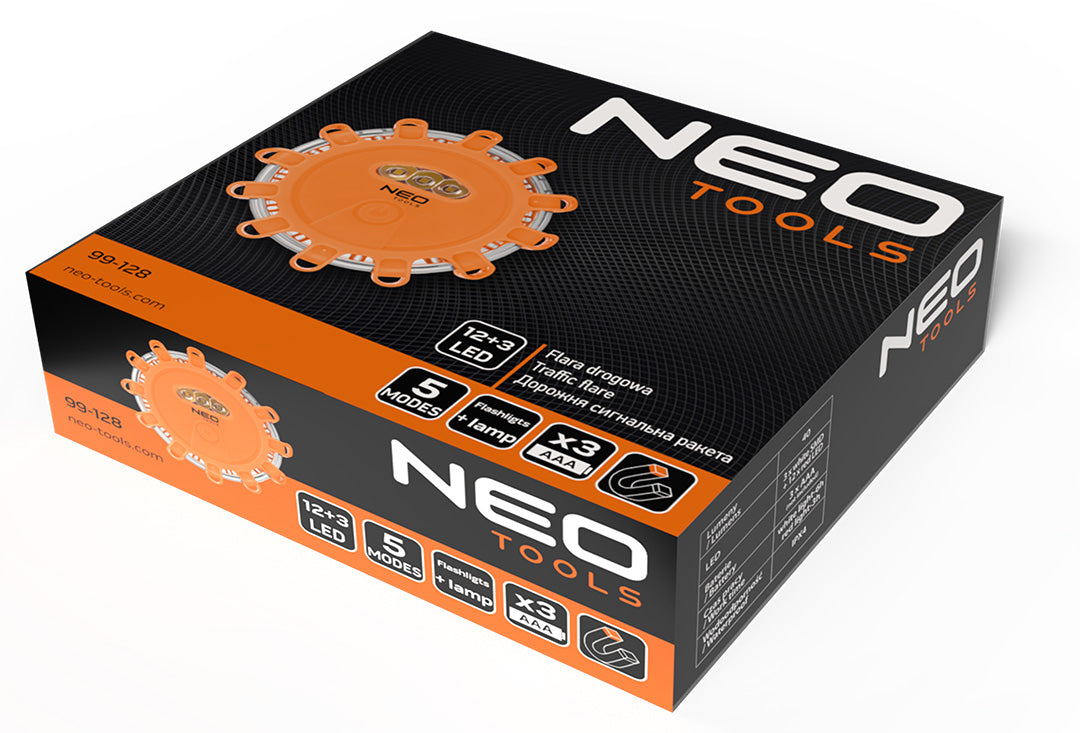 Dopravná výstražná svetlica od NEO TOOLS nájdeš na naravis.sk