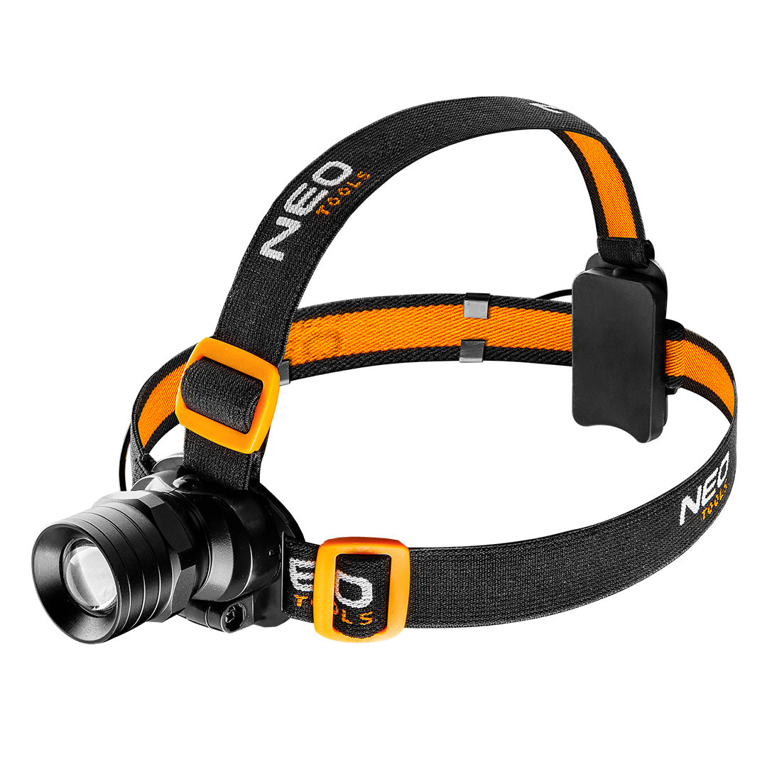 Čelová baterka 250 lum, zoom, CREE XPE, 3xAAA od NEO TOOLS nájdeš na naravis.sk